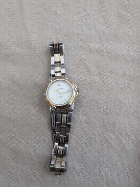 Wenger Women's Two-Tone Silver and Gold Bracelet Watch